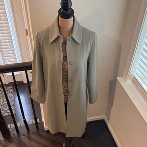 Paradox Women's Trench Coat in Light Green